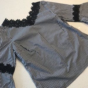 Checkered Blouse from Chicos